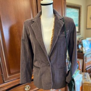 Vintage dusty lavender corduroy blazer l970s